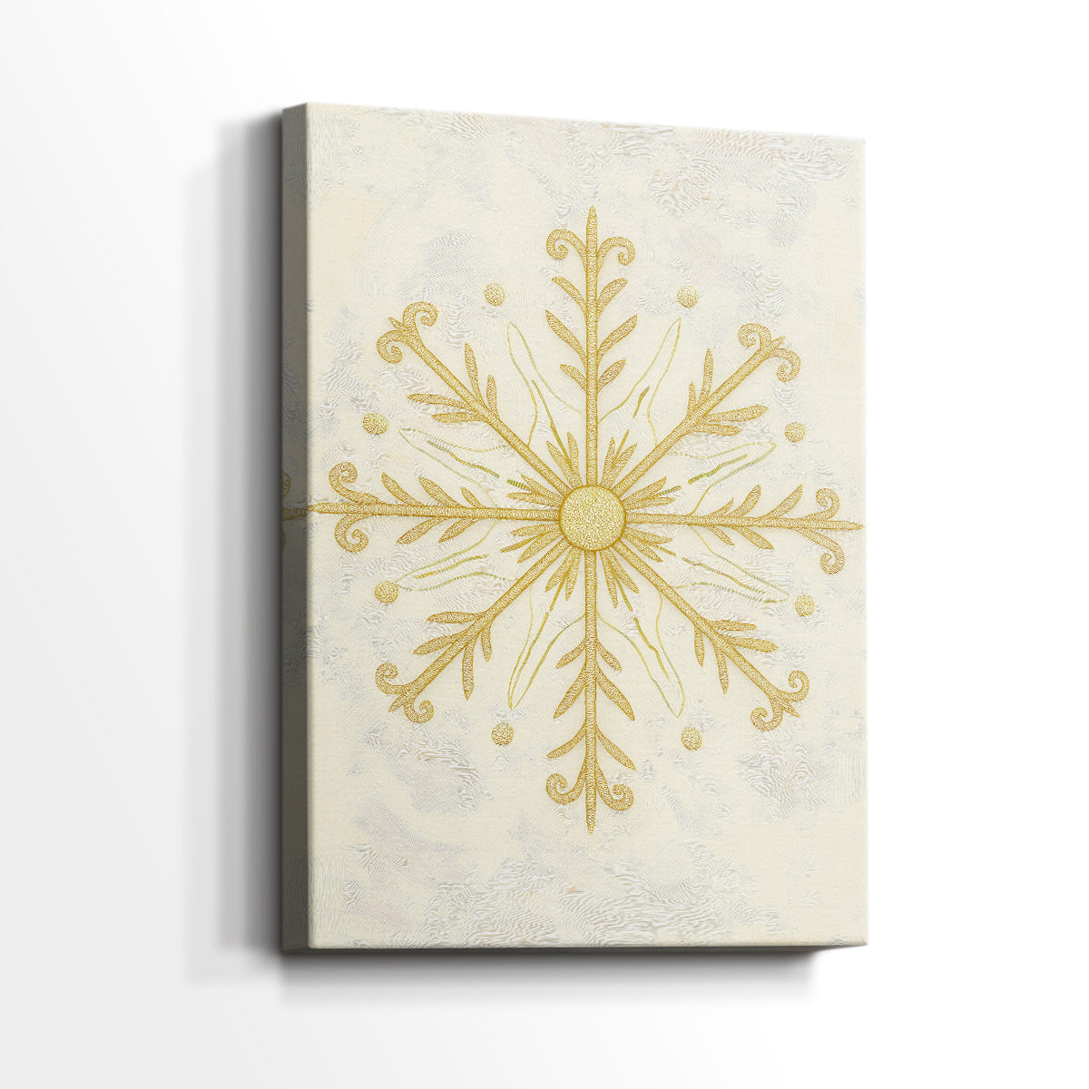 Gilded Star Village - Canvas Art Print