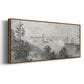 City of Detroit - Floater Framed Canvas Print