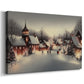 Honeyed Lantern at Eve - Canvas Art Print