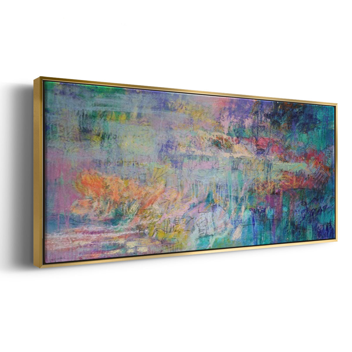 Vespers - Floater Framed Canvas Print