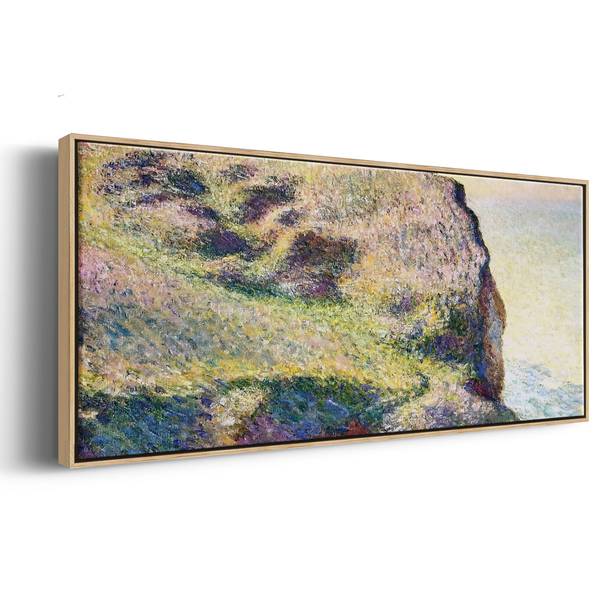 The Pointe du Petit Ailly, 1897 - Floater Framed Canvas Print