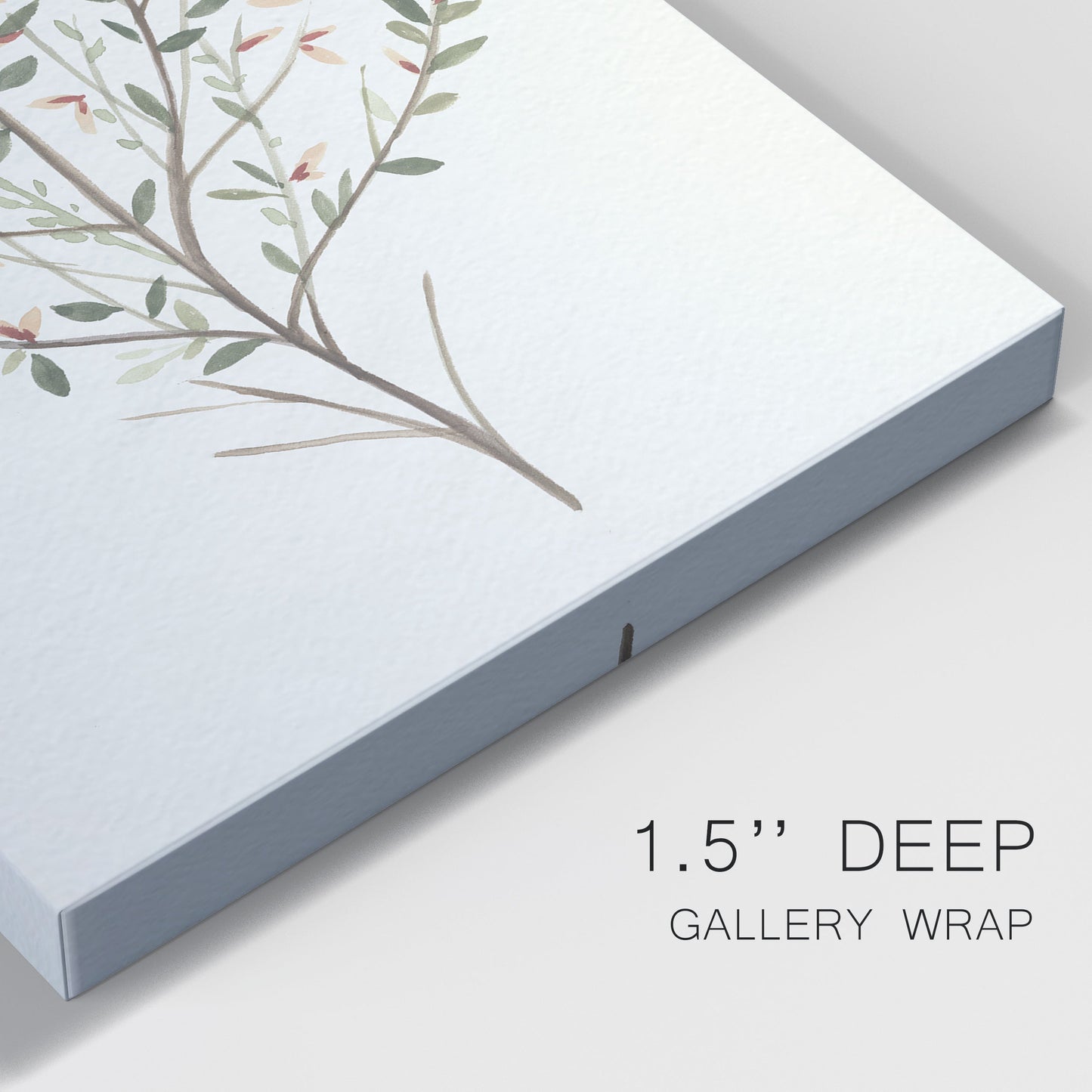 Single Sprig III Premium Gallery Wrapped Canvas - Ready to Hang