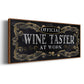 Wine Taster - Floater Framed Canvas Print