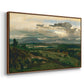 Civita Castellana, c. 1860s - Floater Framed Canvas Print