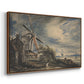 A Mill Near Colchester, c. 1833 - Floater Framed Canvas Print
