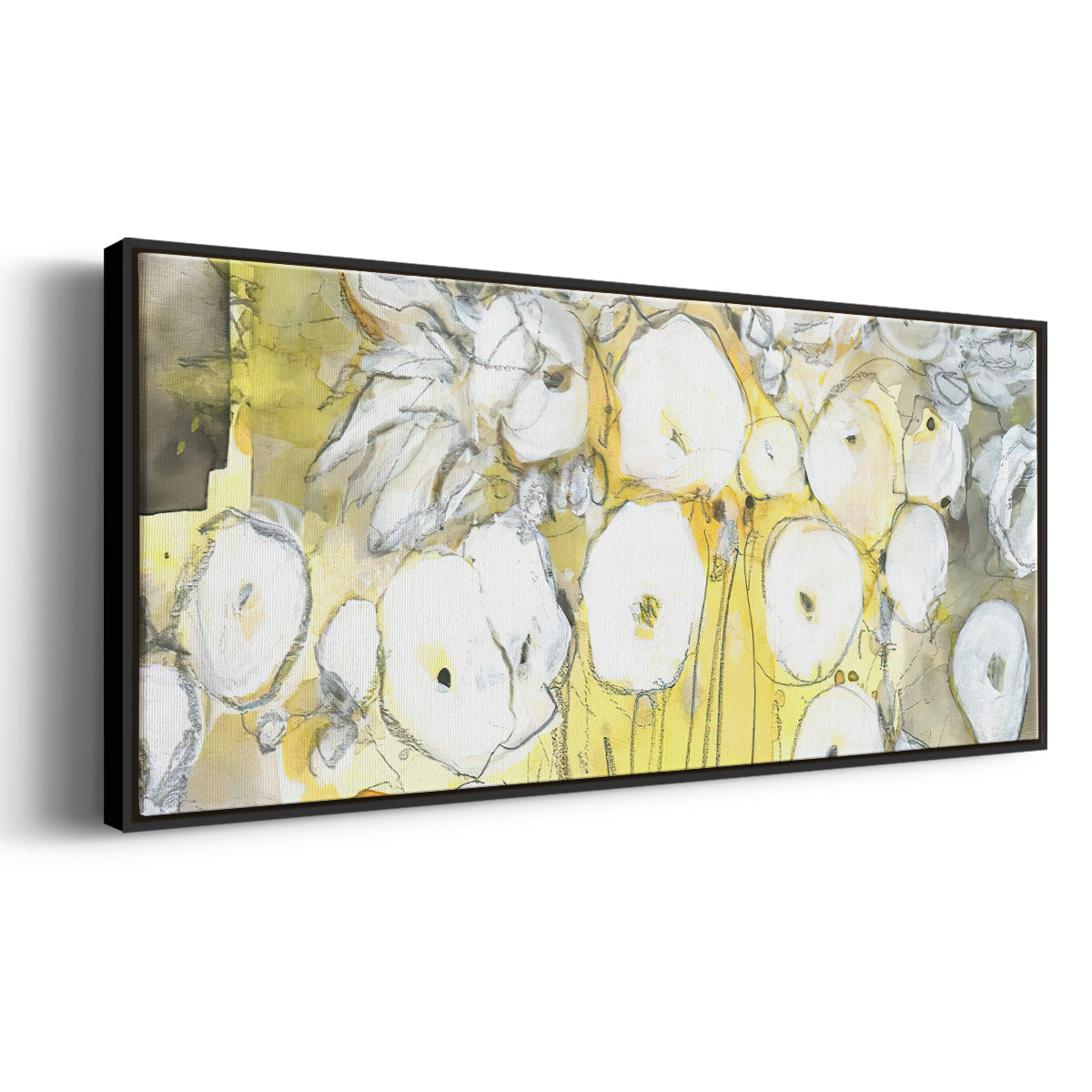 Heirloom Treasure II - Floater Framed Canvas Print