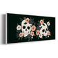 Skull & Snake Collection D - Floater Framed Canvas Print
