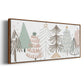 Christmas Tree Sketchbook - Floater Framed Canvas Print