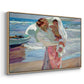 After Bathing, 1915 - Floater Framed Canvas Print