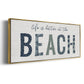 Beach Better - Floater Framed Canvas Print