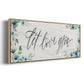 Let Love Grow - Floater Framed Canvas Print