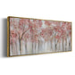 Blushing Spring - Floater Framed Canvas Print