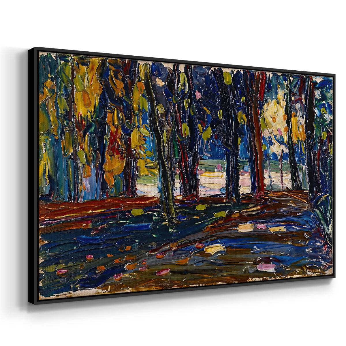 Autumn Study, 1908 - Floater Framed Canvas Print