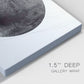 Graphite Moon I Premium Gallery Wrapped Canvas - Ready to Hang