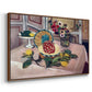 Still Life with Pineapple and Lemons, 1925 - Floater Framed Canvas Print