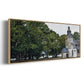 The Chapel Notre - Floater Framed Canvas Print