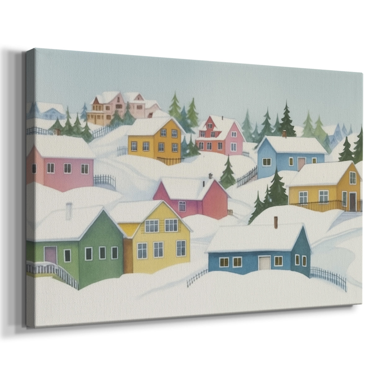 Silver Carol II - Canvas Art Print