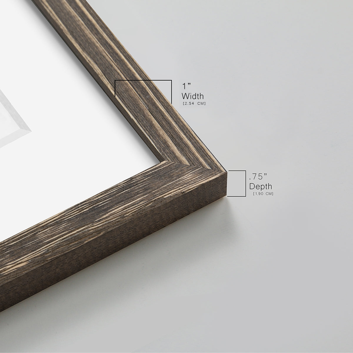Square Custom Rustic Frames - Gallery Wrapped Canvas or Prints