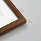 Square Custom Rustic Frames - Gallery Wrapped Canvas or Prints