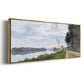 The Promenade at Argenteuil, 1872 - Floater Framed Canvas Print