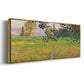 Morning Landscape, Giverny, 1888 - Floater Framed Canvas Print