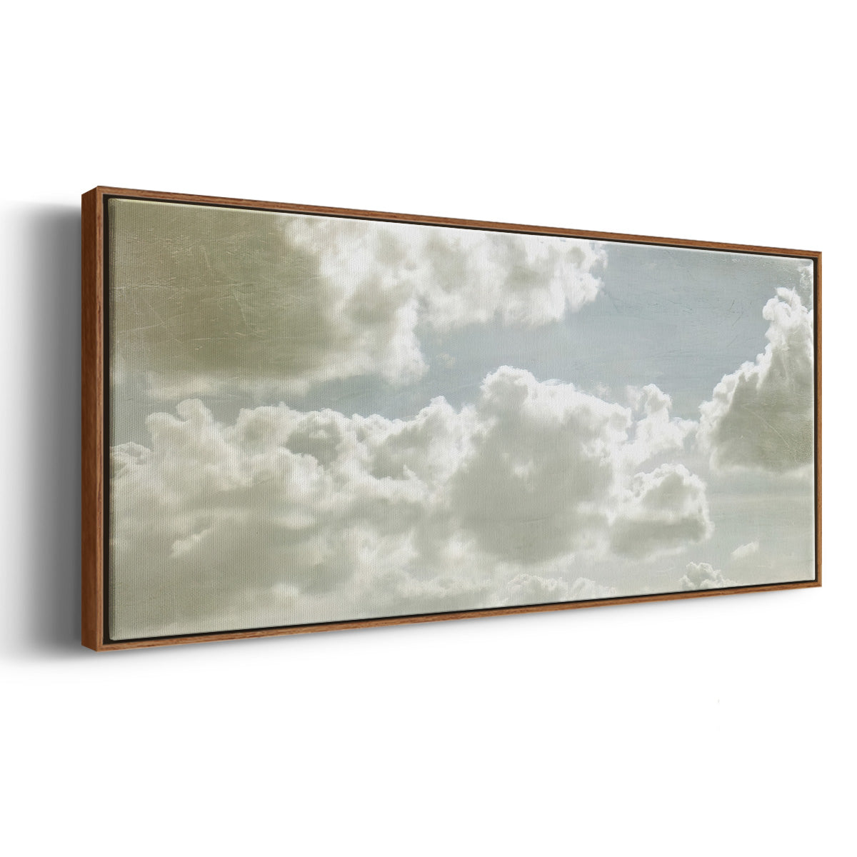 Sky Scrapers IV - Floater Framed Canvas Print
