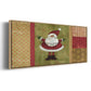 Holiday Santa - Floater Framed Canvas Print