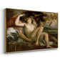 Mars, Venus and Cupid, c. 1530 - Floater Framed Canvas Print