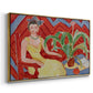 Michaella, 1943 - Floater Framed Canvas Print