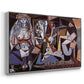 Women of Algiers (Version O), 1955 - Floater Framed Canvas Print