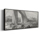 Richmond from the James - Floater Framed Canvas Print