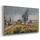 Landscape Around Toulouse, The Bridge of the Young Ladies, 1898 - Floater Framed Canvas Print