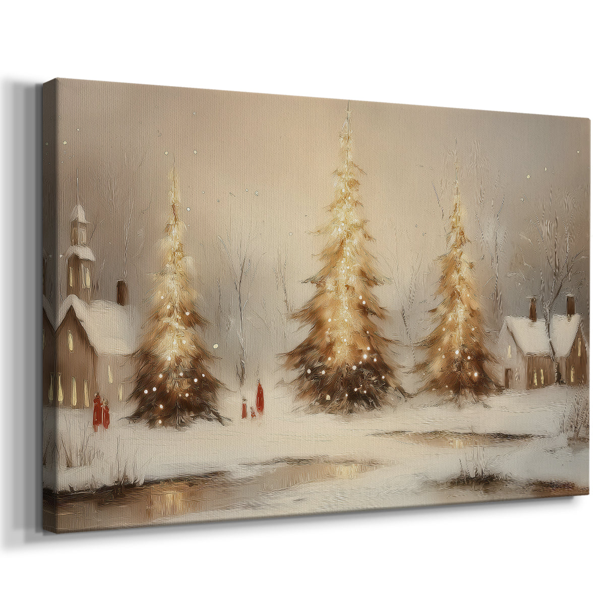 Gilded Dusk at Eve - Canvas Art Print