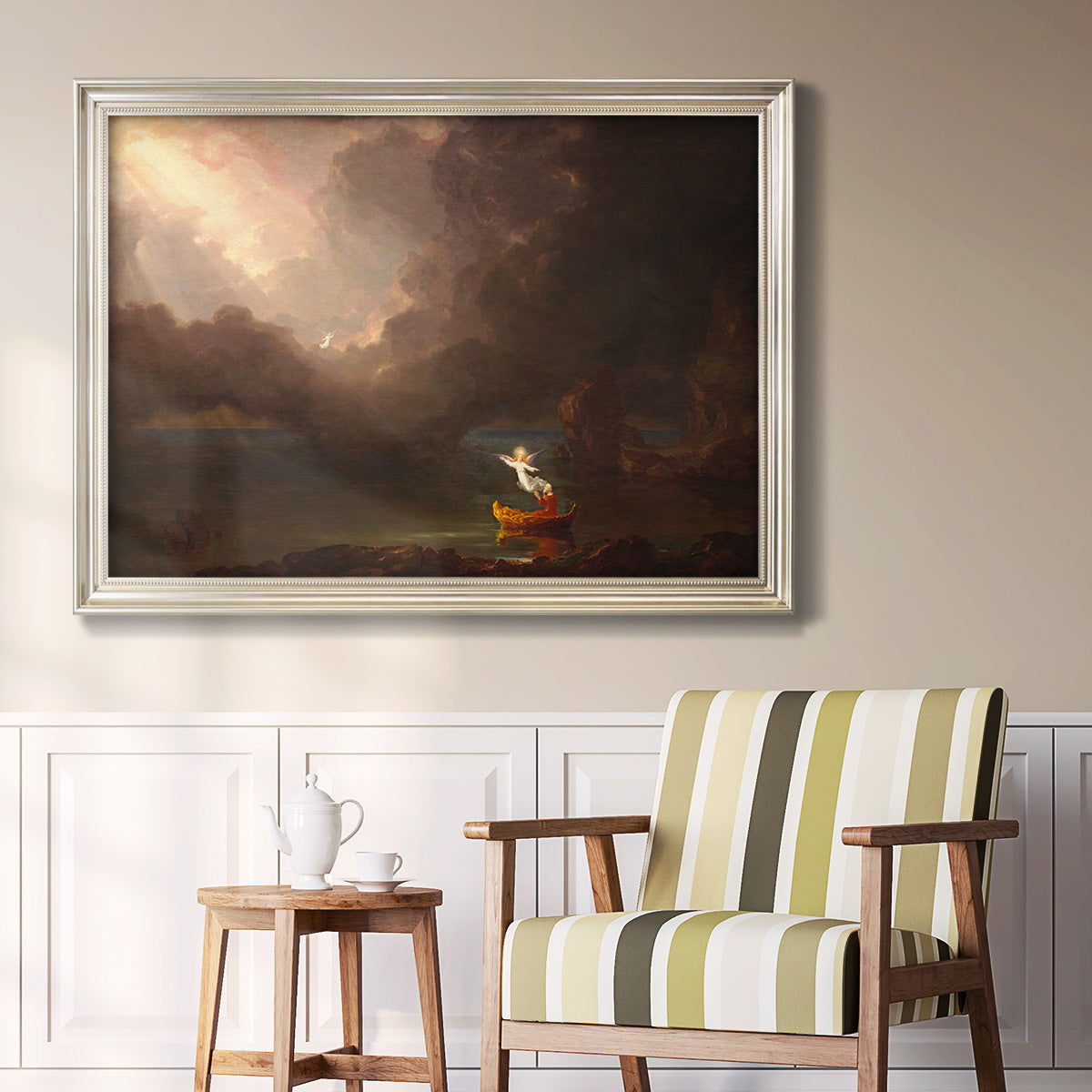 The Voyage of Life - Ornate Framed Canvas Print