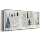 Christmas Chalet Collection D - Floater Framed Canvas Print