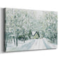 Silver Cathedral Chapel - Canvas Art Print