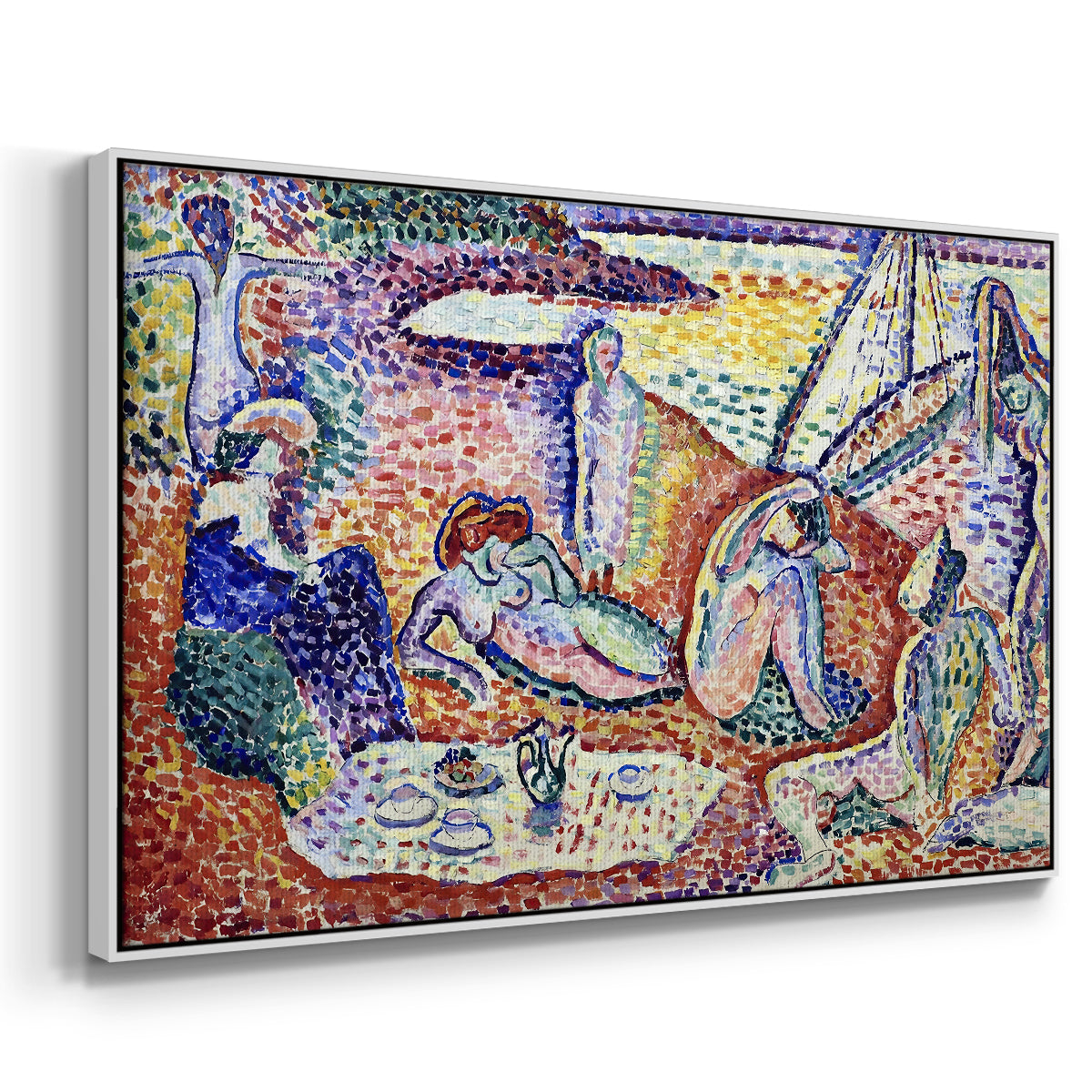 Luxe, Calme et Volupté, 1904 - Floater Framed Canvas Print