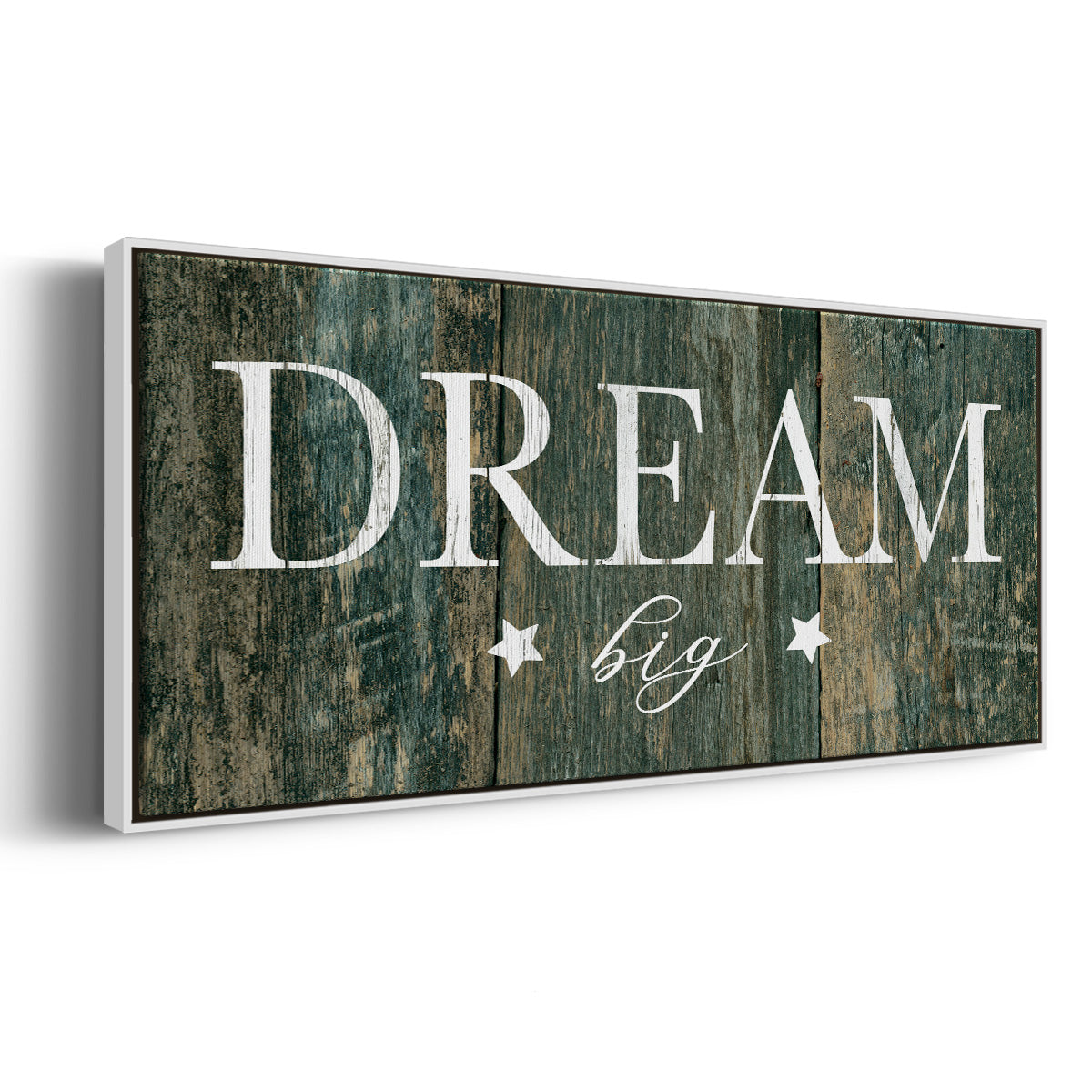 Dream Big - Floater Framed Canvas Print
