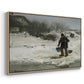 Tøsne, 1895 - Floater Framed Canvas Print