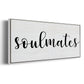 Soulmates - Floater Framed Canvas Print