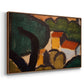 Landscape with Trees and Houses, c. 1905 - Floater Framed Canvas Print