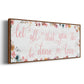 Done In Love - Floater Framed Canvas Print