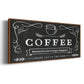 Coffee Everyday - Floater Framed Canvas Print