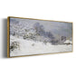 The Road in Front of Saint - Floater Framed Canvas Print