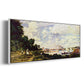 Sailing at Argenteuil - Floater Framed Canvas Print
