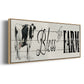 Bless This Farm - Floater Framed Canvas Print