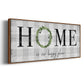 Home is Our Happy Place - Floater Framed Canvas Print