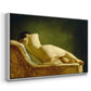 Reclining Nude (Liggende model), 1833 - Floater Framed Canvas Print