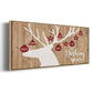 Dashing Through The Snow - Floater Framed Canvas Print