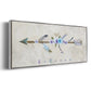 Boho Arrow I - Floater Framed Canvas Print
